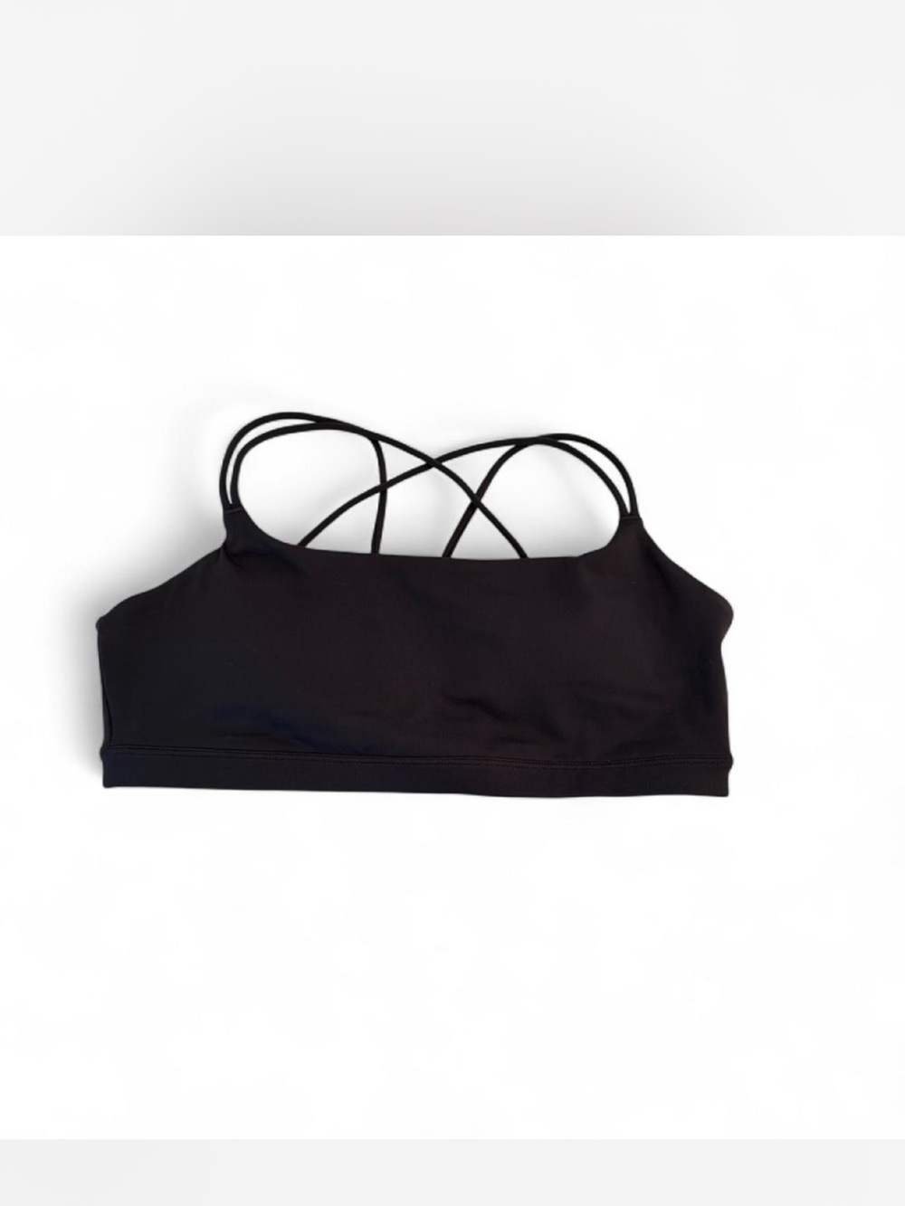 GAP Black Strappy Sport Bralette